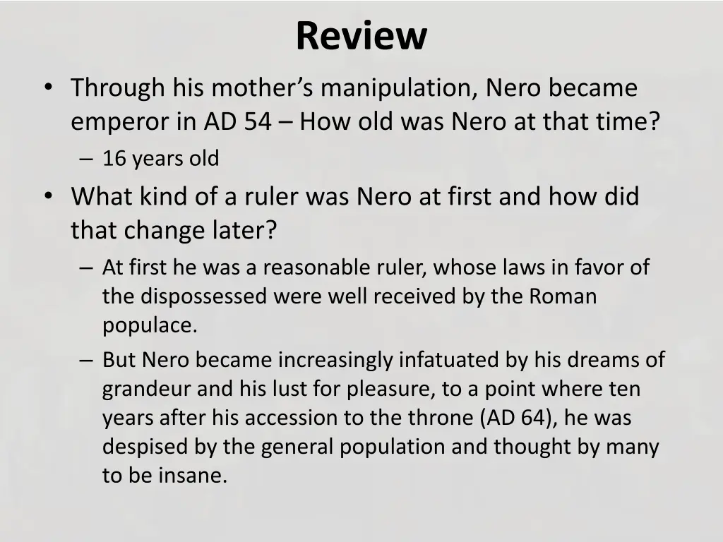 review 3