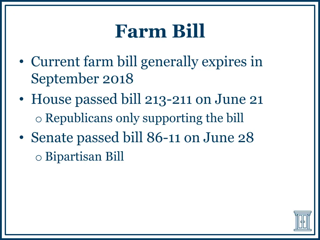farm bill