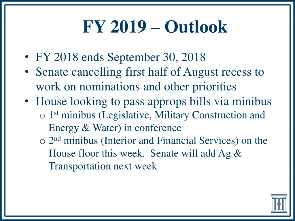 fy 2019 outlook