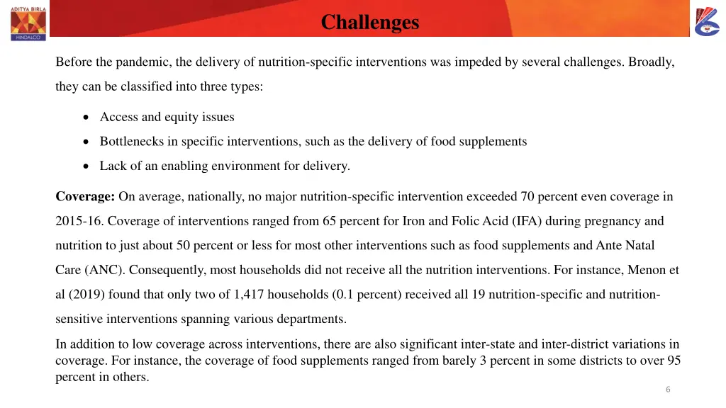 challenges