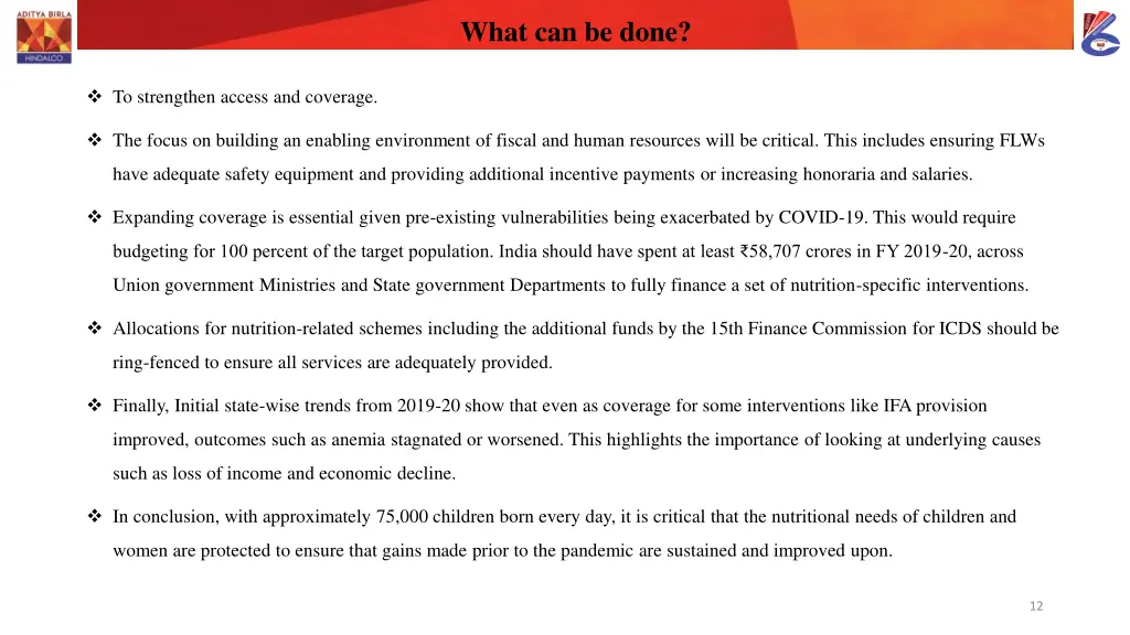what can be done 1