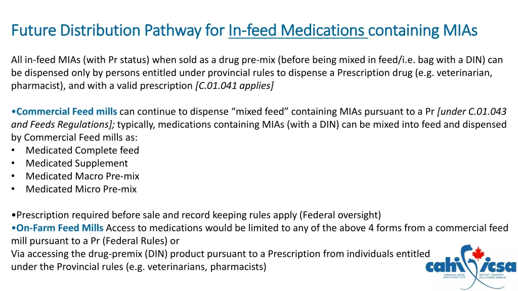 future distribution pathway for future
