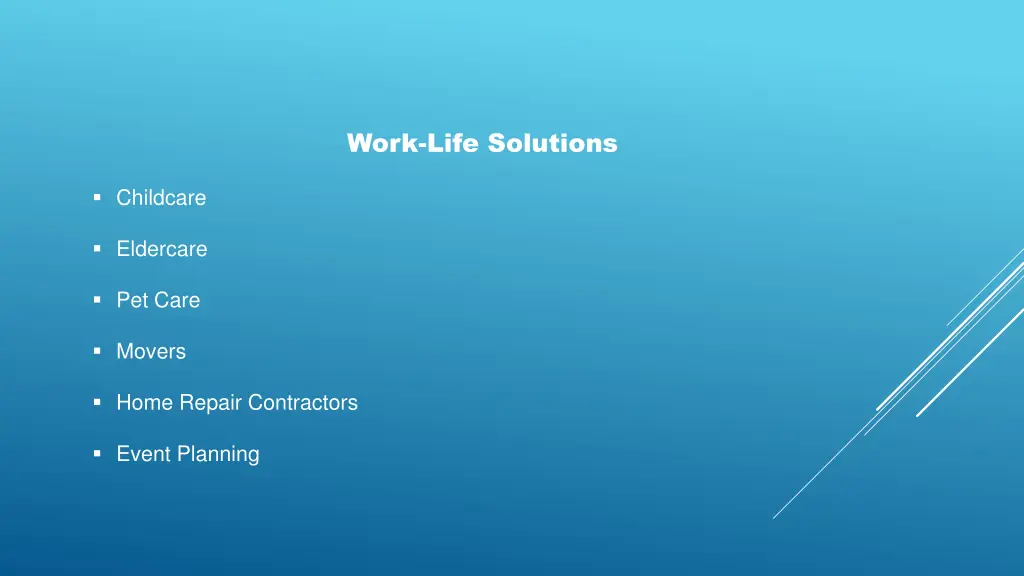 work life solutions