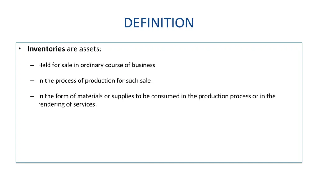 definition