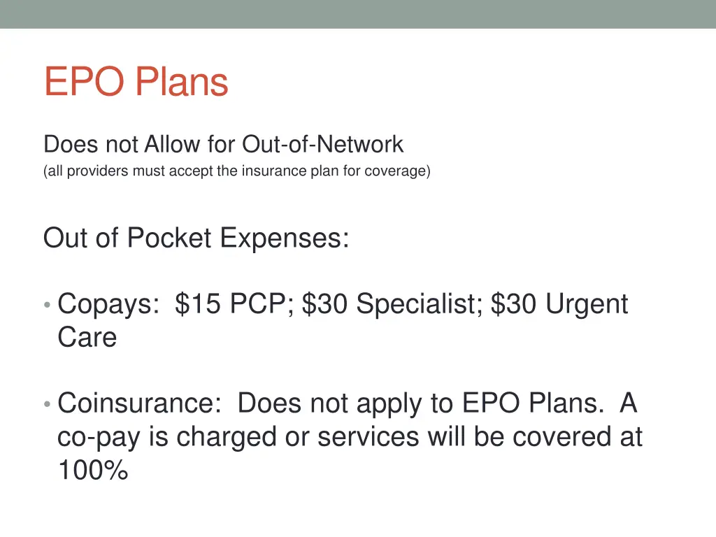 epo plans