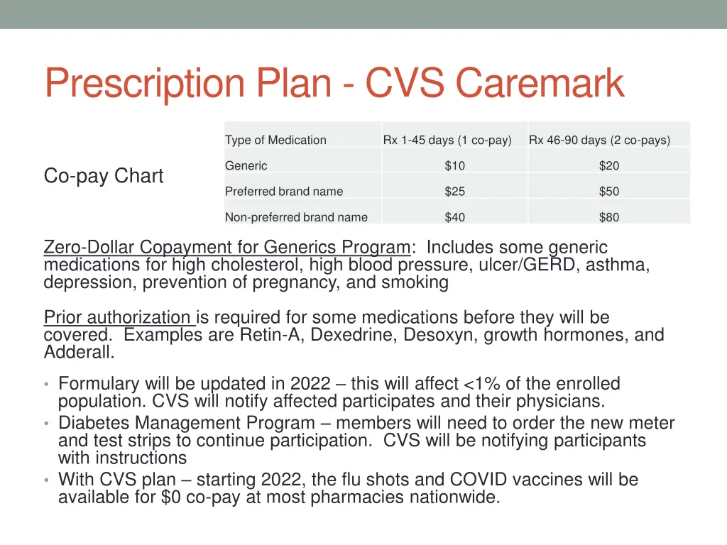 prescription plan cvs caremark