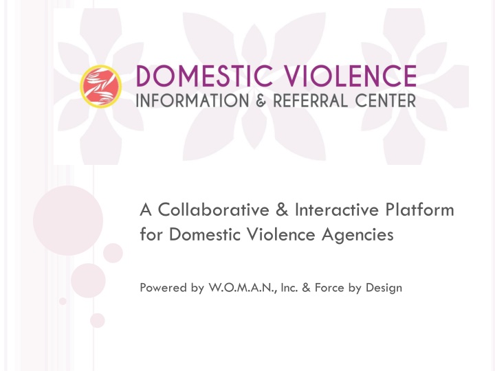 a collaborative interactive platform for domestic