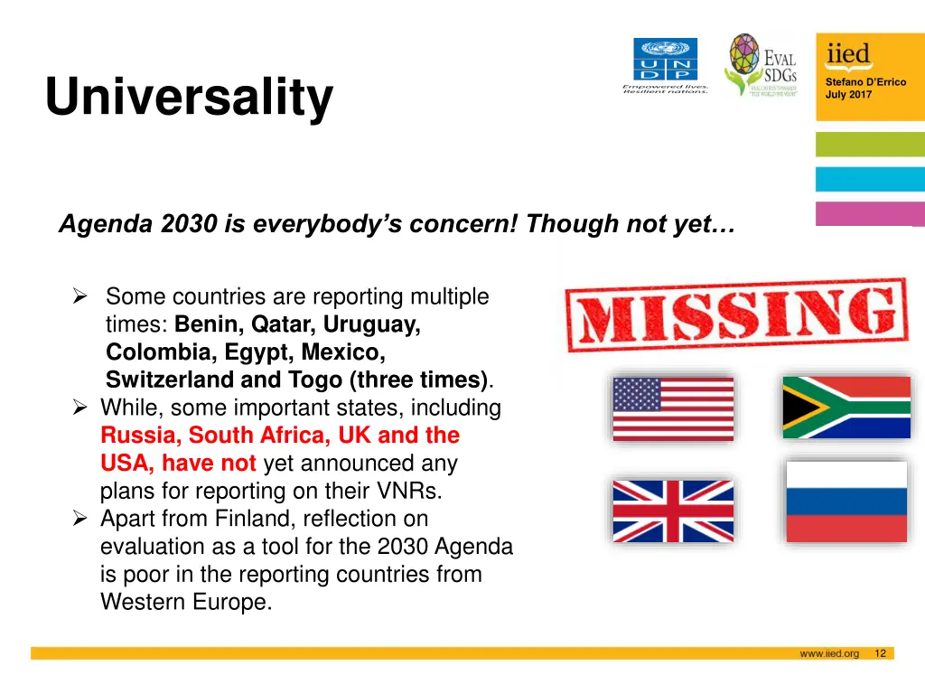 universality