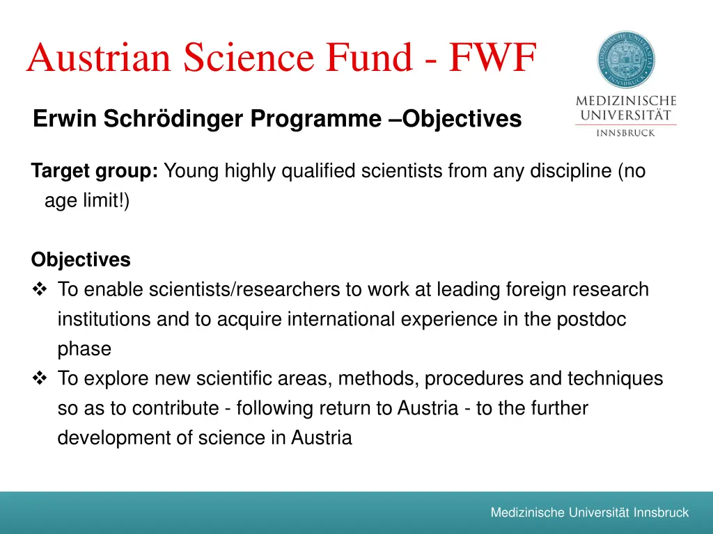 austrian science fund fwf 10