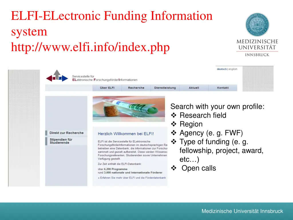 elfi electronic funding information system http