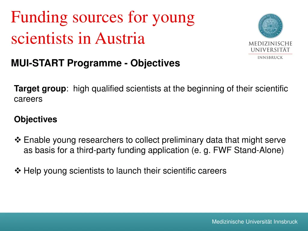 funding sources for young scientists in austria 1