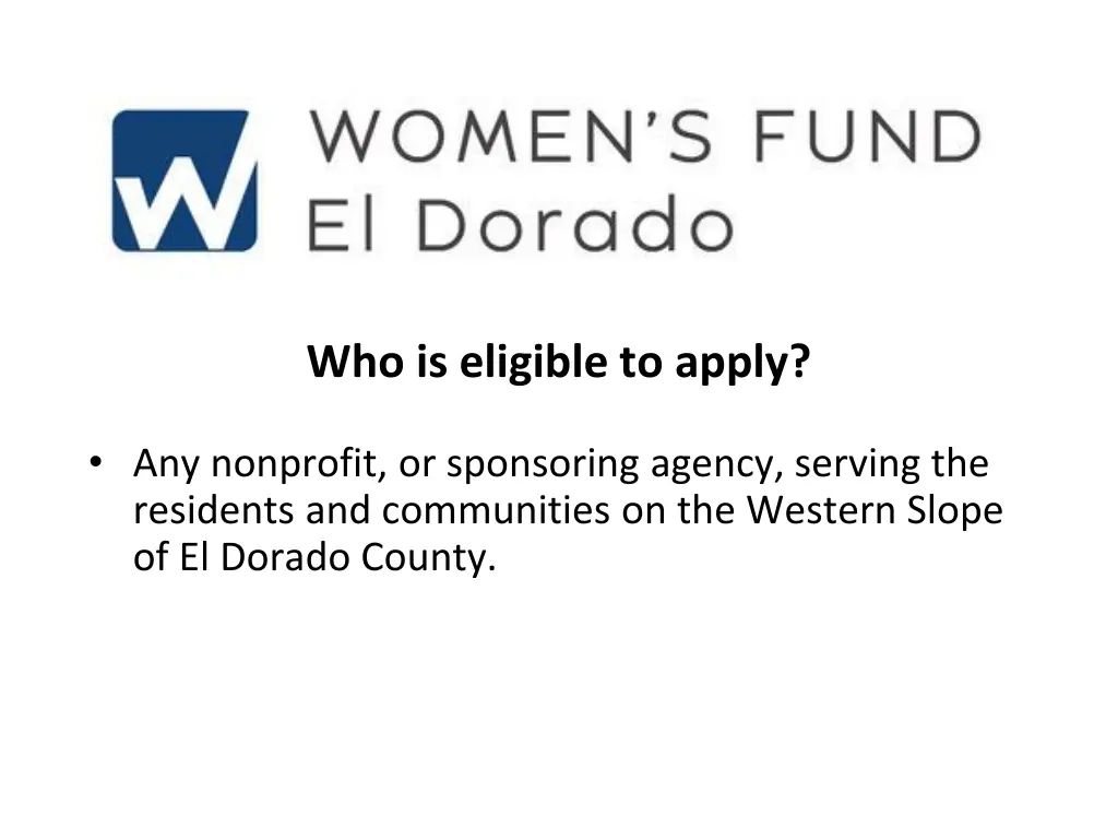 who is eligible to apply