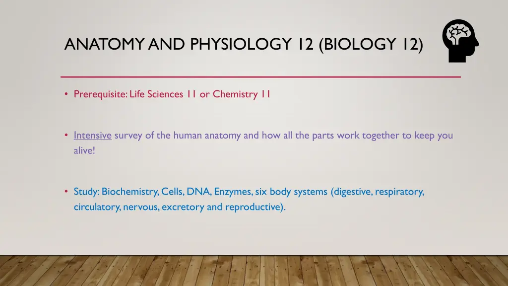 anatomy and physiology 12 biology 12