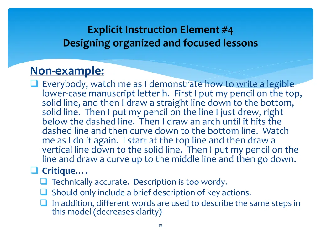 explicit instruction element 4 designing 7
