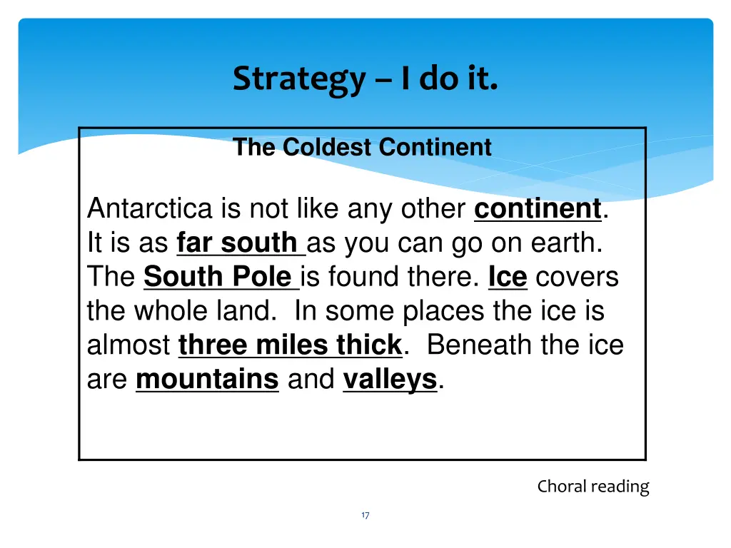 strategy i do it
