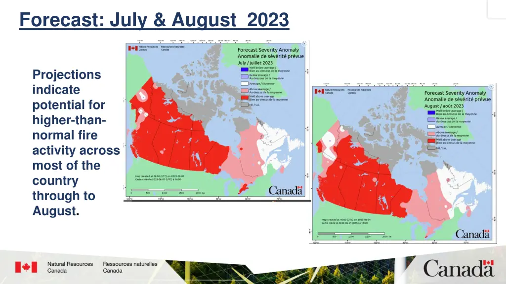 forecast july august 2023