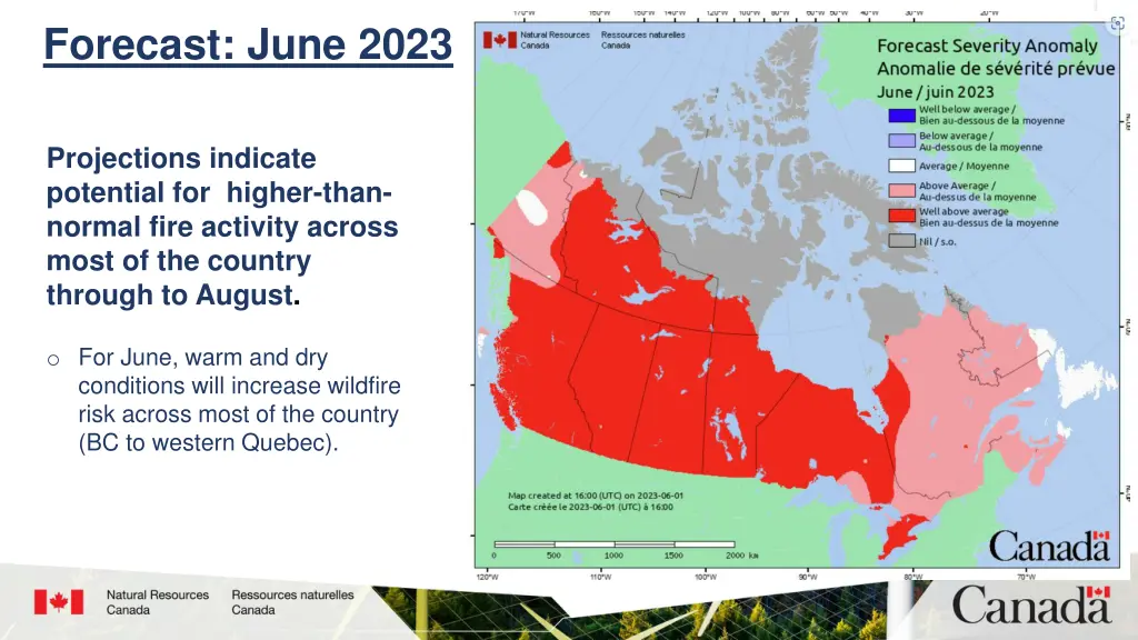 forecast june 2023