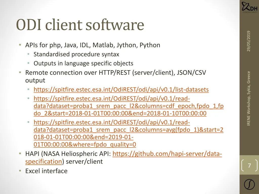 odi client software