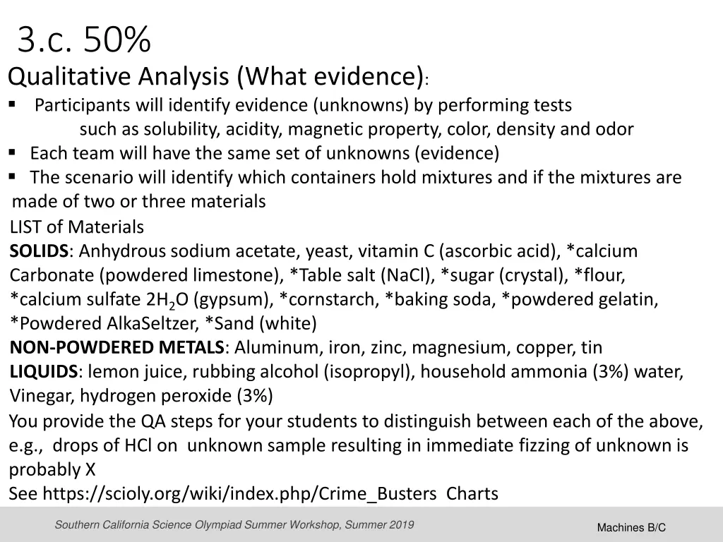 3 c 50 qualitative analysis what evidence