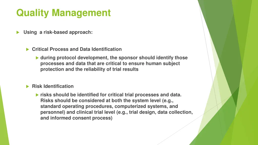quality management