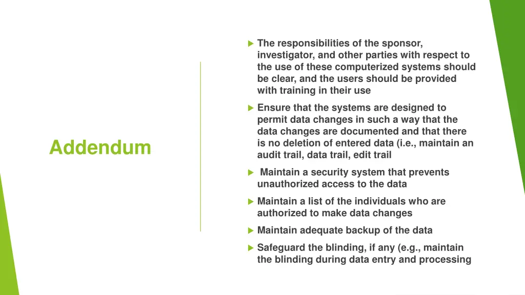 the responsibilities of the sponsor investigator