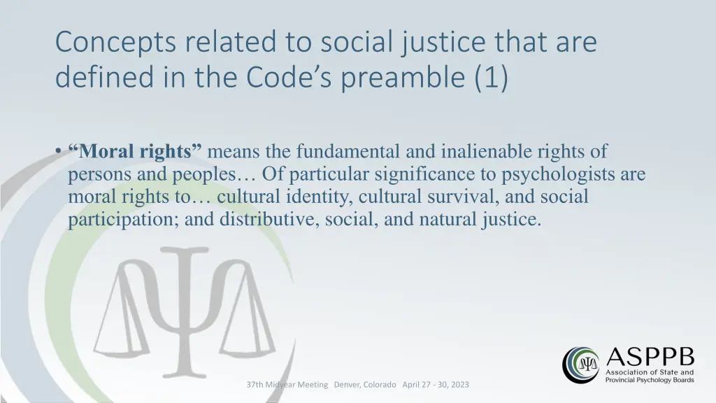 concepts related to social justice that