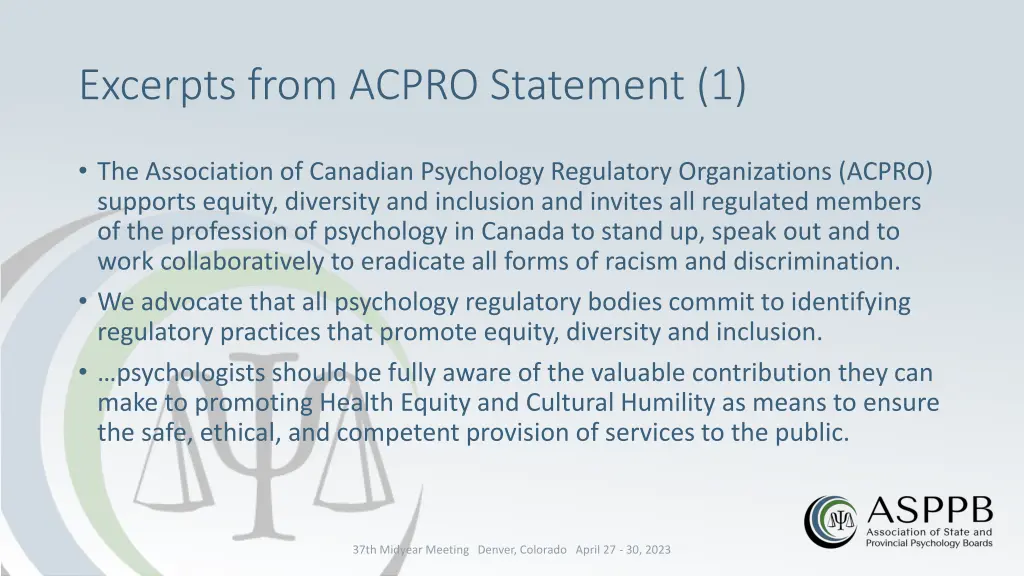 excerpts from acpro statement 1