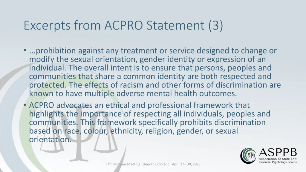 excerpts from acpro statement 3