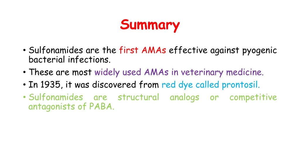 summary