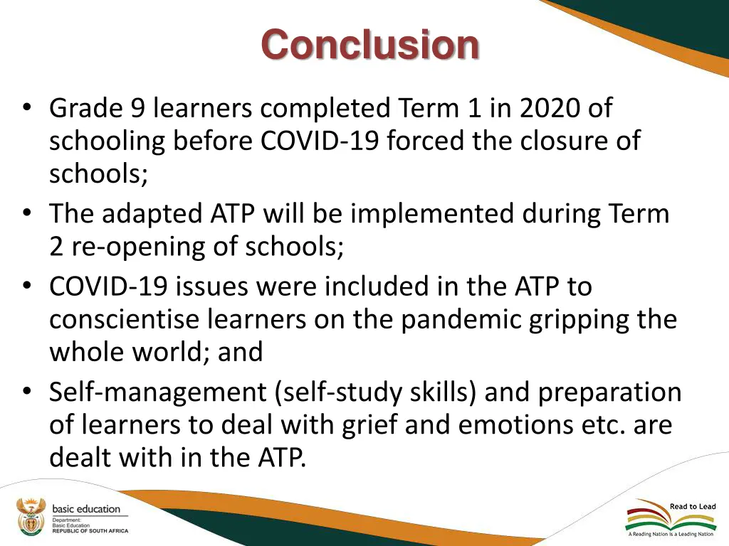conclusion
