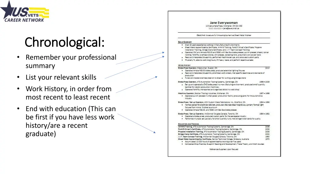 chronological chronological remember your