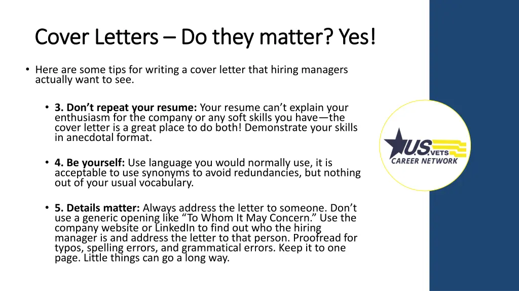 cover letters cover letters do they matter 1