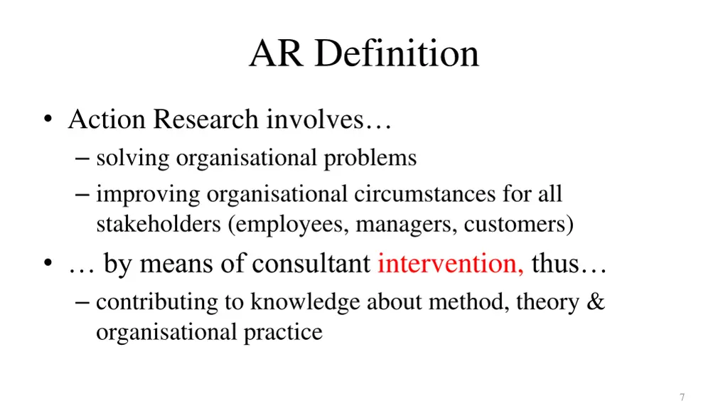 ar definition