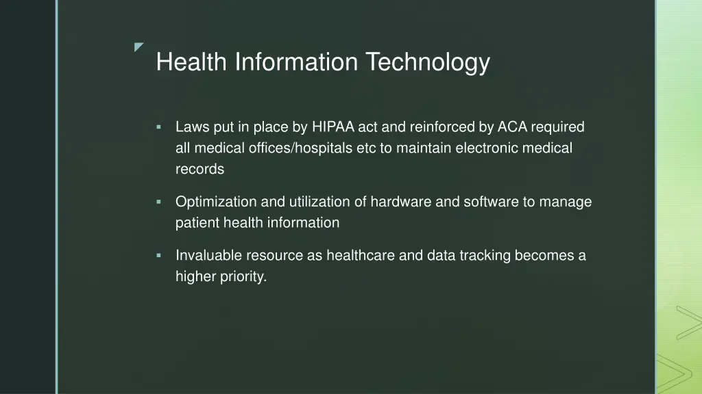 health information technology