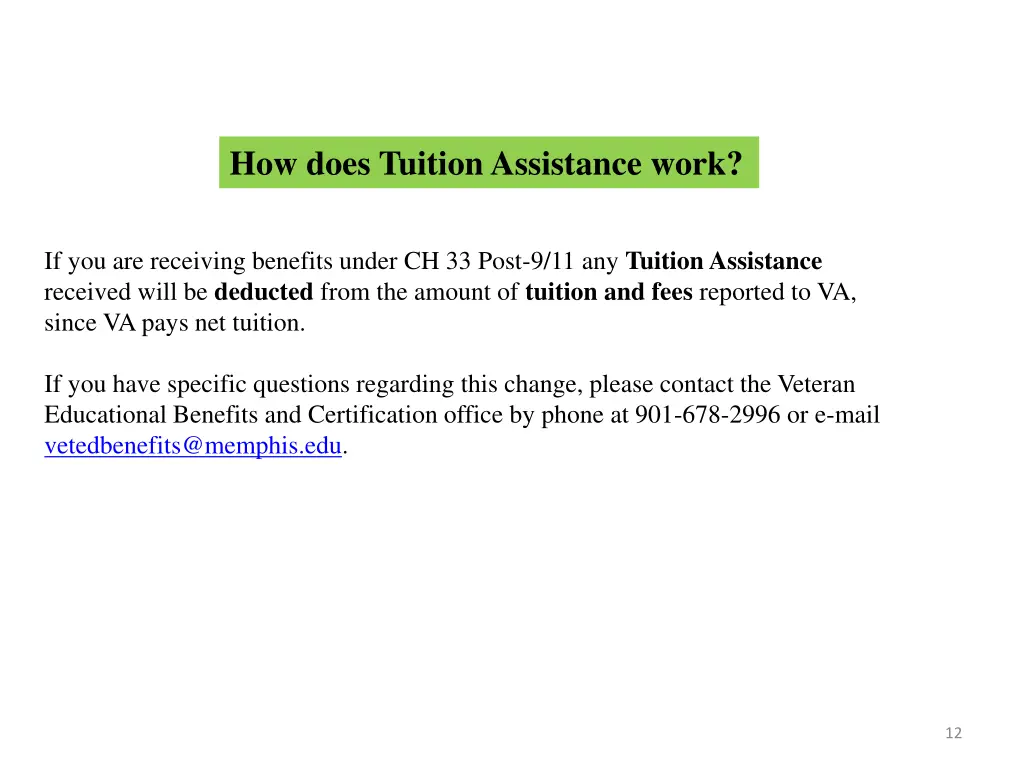 how does tuition assistance work 1
