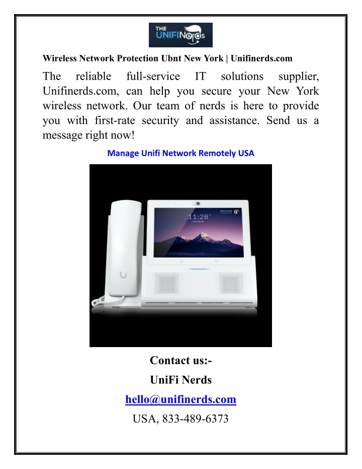 wireless network protection ubnt new york