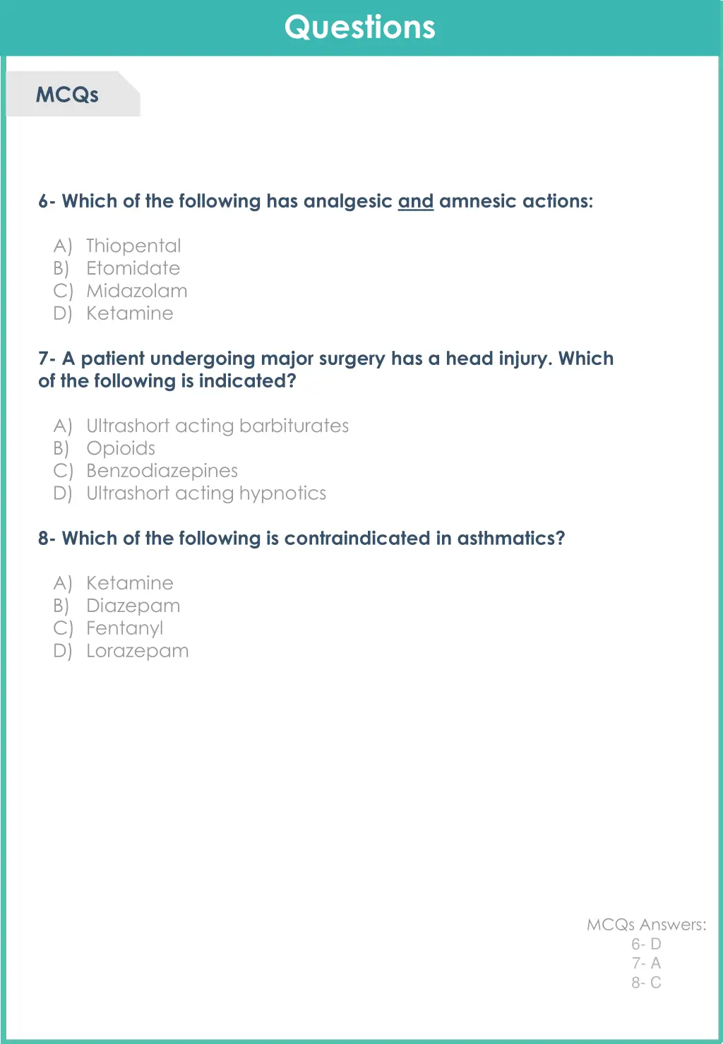 questions 1