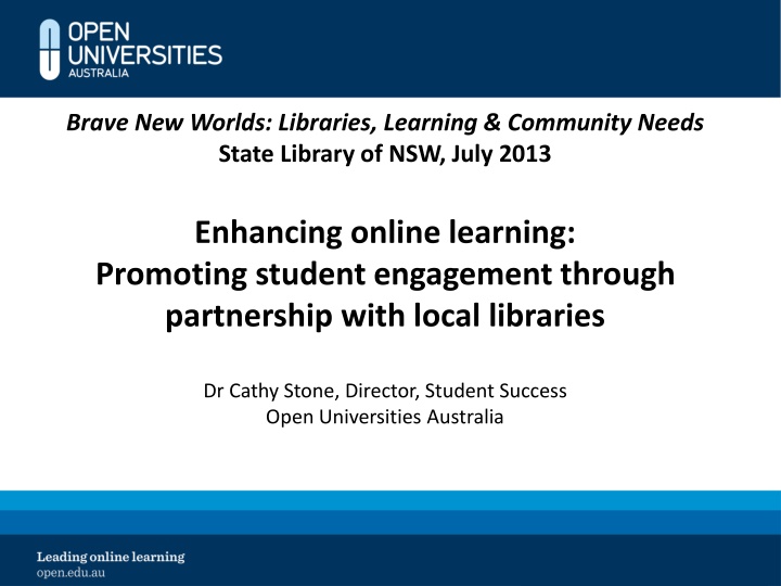 brave new worlds libraries learning community