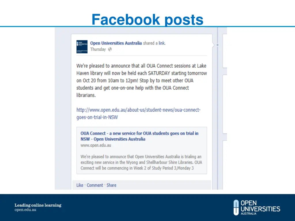 facebook posts
