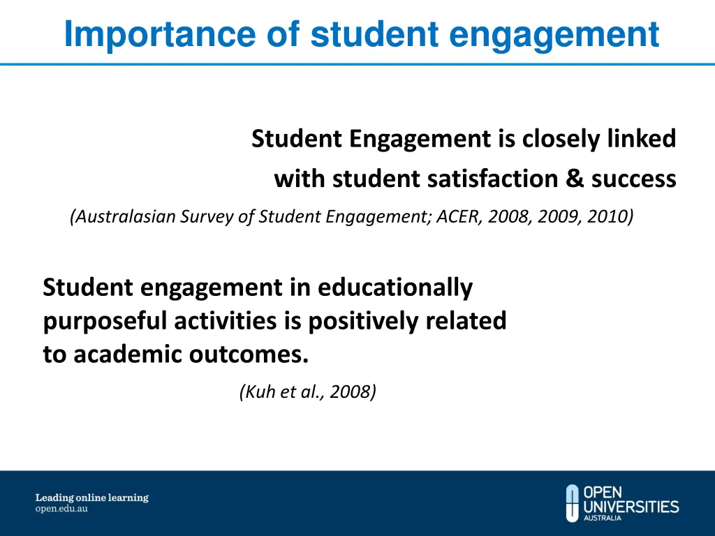 importance of student engagement