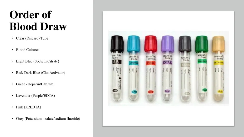 order of blood draw