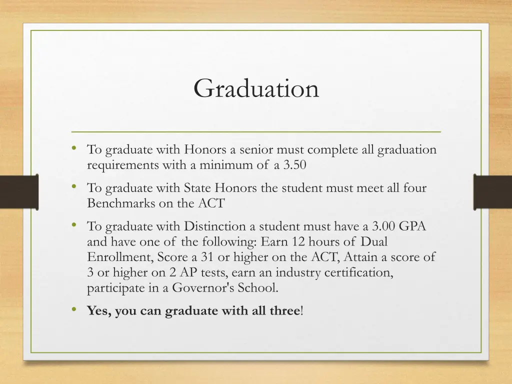 graduation