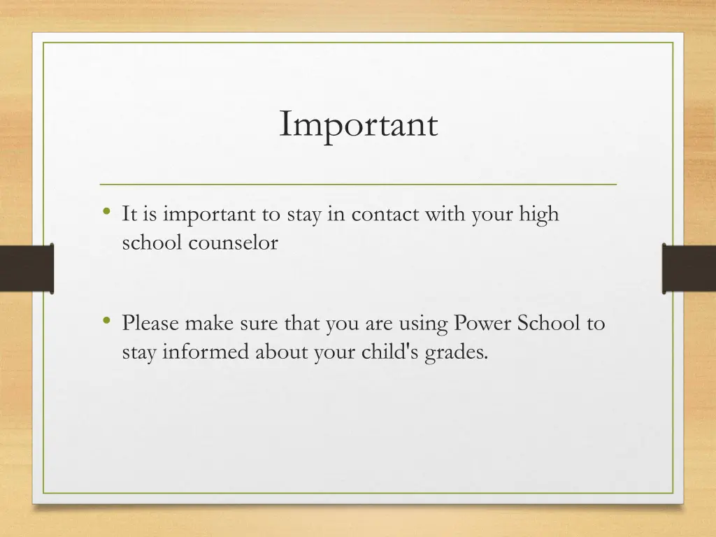 important