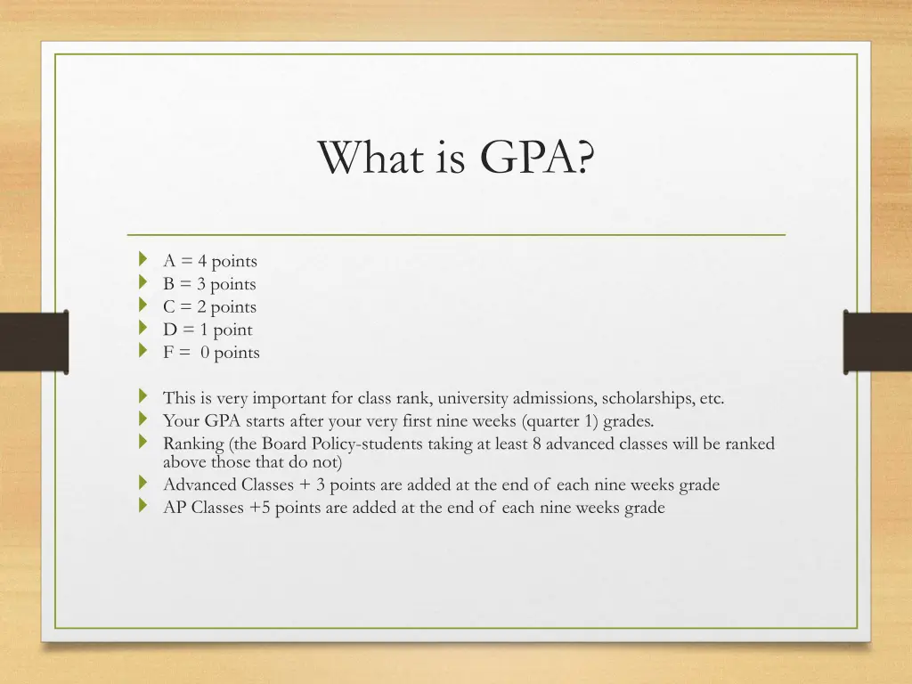 what is gpa