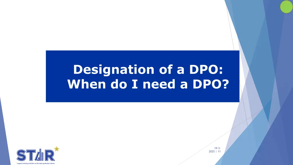 designation of a dpo when do i need a dpo