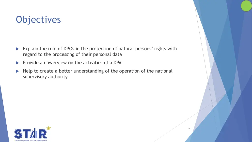 objectives