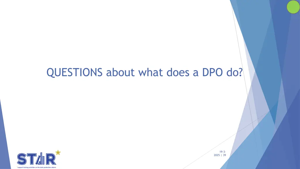 questions about what does a dpo do