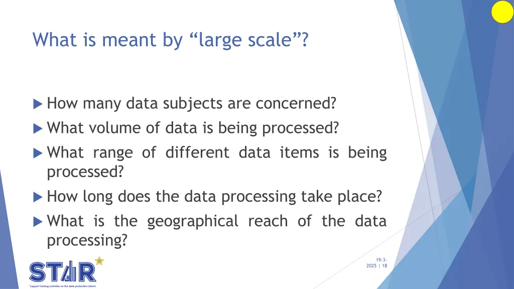 what is meant by large scale