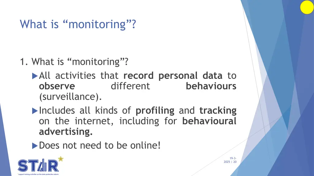 what is monitoring