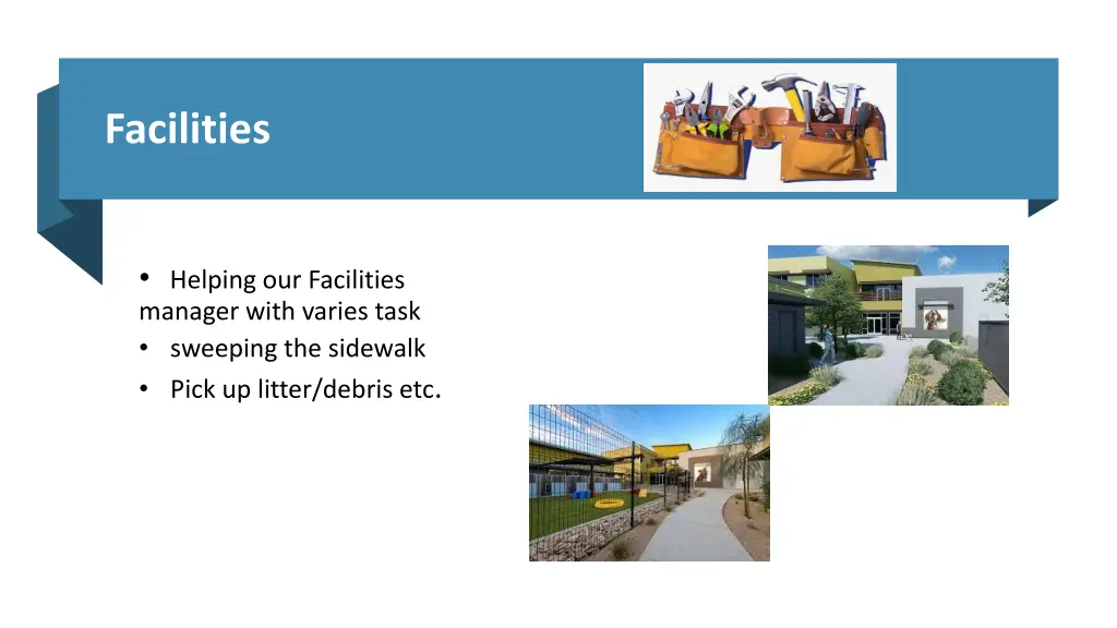 facilities